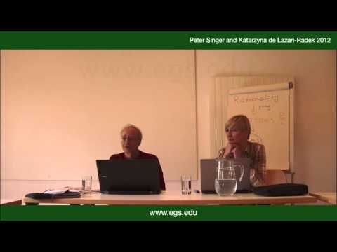 Peter Singer & Katarzyna de Lazari-Radek. Utilitarian Ethics for the Living. 2012