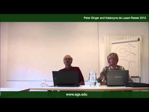 Peter Singer & Katarzyna de Lazari-Radek. Happiness or Truth?. 2012