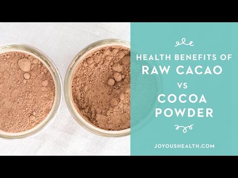 Health Benefits of Raw Cacao vs Cocoa Powder