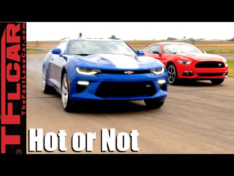 2016 Ford Mustang GT vs Chevy Camaro SS: Mashup Review - TFL Leaderboard Hot or Not Ep.13