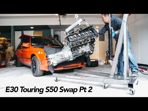 E30 Touring S50 Swap pt2 - S01E07 [GER version in description]