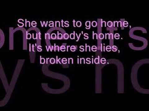 Avril Lavigne - Nobody's Home (With Lyrics)