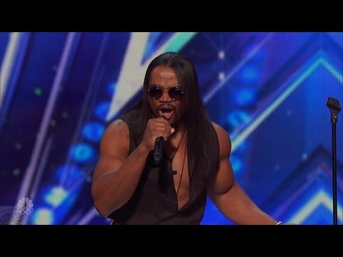 America's Got Talent 2016 RL Bell Amazing Singer Almost Derailed By Cheesiness Full Audition Clip