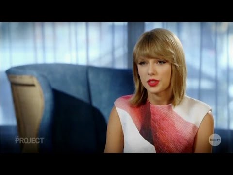 Taylor Swift's "Sweetest" Australian Tv Interview w/ Luke McGregor 21 10 2014