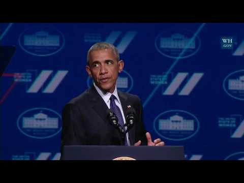 President Obama Speaks at the White House Summit on the United State of Women