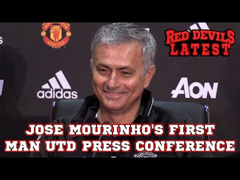 Jose Mourinho's First Manchester United Press Conference As Manager In Full