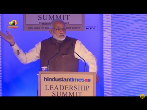 PM Modi Speech At Hindustan Times Leadership Summit In Delhi | Full Speech