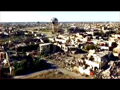 Rare drone footage shows unprecedented levels of suffering in Iraq and Syria