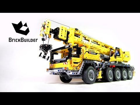 Lego Technic 42009 Mobile Crane MK II - Lego Speed build