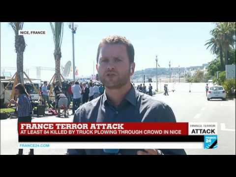 Attack in Nice: anger over arrival of French president and prime minister in Nice