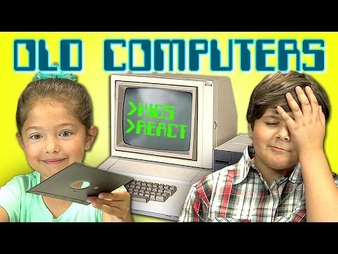 KIDS REACT TO OLD COMPUTERS