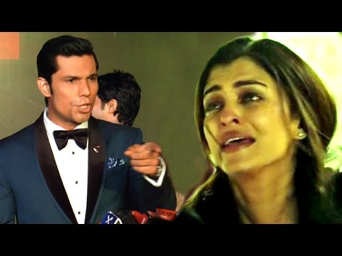 ANGRY Randeep Hooda INSULTS Reporter For Asking About Aishwarya At Sarabjit Movie Premiere