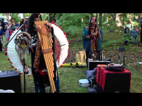 The Choctaw Spirit на день шахтера в Тойла 2013