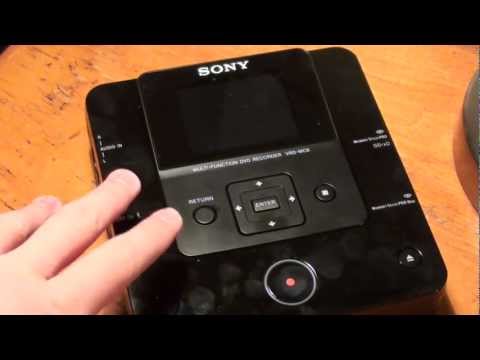 Sony DVD Recorder (DVDirect) VRD-MC6 Review