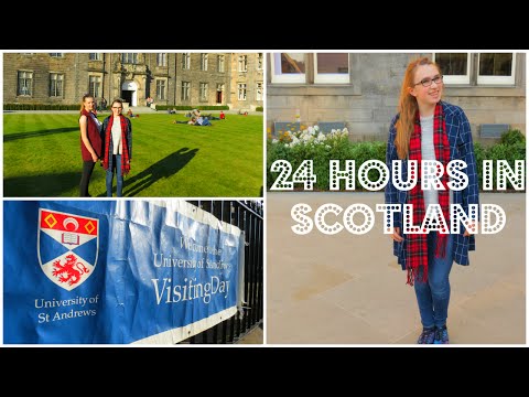 24 Hours in Scotland ♡ Exploring the University of St. Andrew's