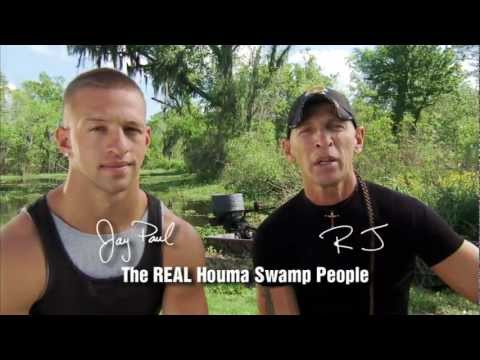 Swamp People R.J. and Jay Paul in Houma, Louisiana