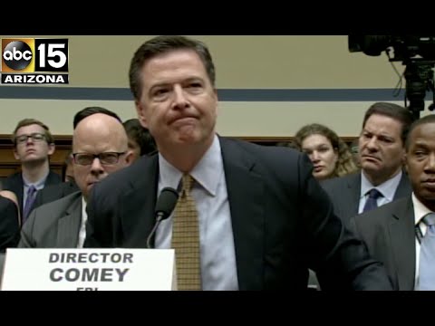 Uncomfortable. FBI Director James Comey takes scolding from Congressman over Hillary e-mails