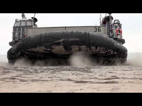 U.S. Military Hovercraft Transporter