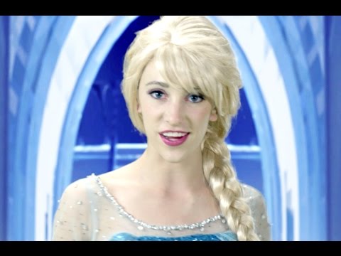 Disney Frozen Elsa Let it Go - In Real Life