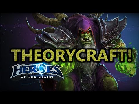 ♥ Heroes of the Storm - Gul'dan, First Impressions & Theorycrafting