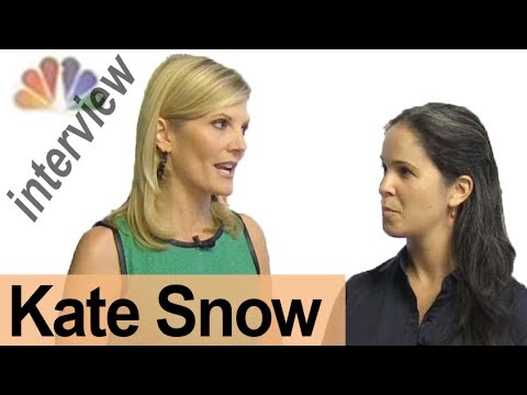 KATE SNOW -- Interview a Broadcaster! -- American English Pronunciation