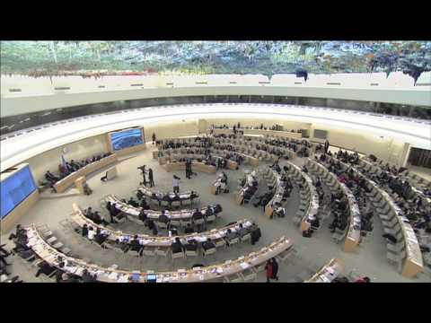 Human Rights Council 25th Session, March 2014