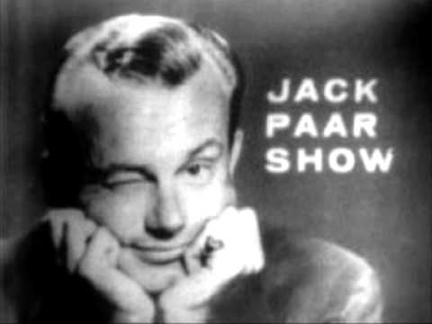 Departure of Jack Paar from "The Tonight Show" (Audio)