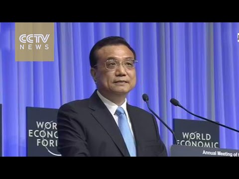 Premier Li Keqiang Davos speech: China maintains stable relations with EU and UK