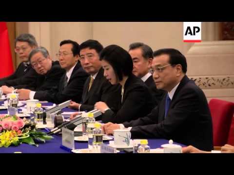 President Obama meets Chinese Premier Li Keqiang