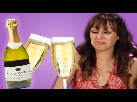 French People Try Cheap American Champagne