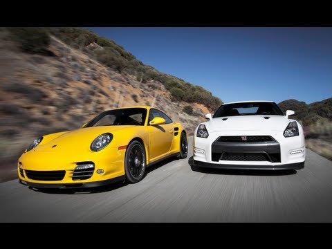 Nissan GT-R Black Edition vs Porsche 911 Turbo S! - Head 2 Head Episode 6