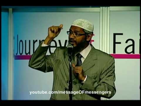 Christian accepts Islam after challenging Zakir Naik at an Islamic Conference!