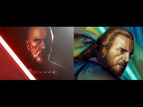 Versus Series Count Dooku/Darth Tyranus VS Qui-Gon Jinn