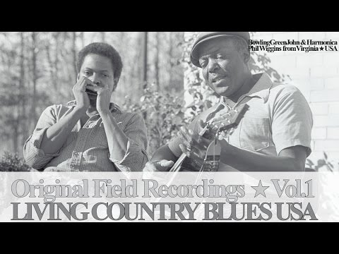 Living Country Blues Vol.1 - Bowling Green John & Harmonica Phil Wiggins (Full Album)