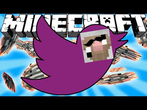 PURPLE SHEP TRIES SOCIAL MEDIA | Minecraft