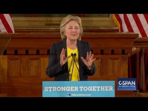 Hillary Clinton on Race Relations - FULL SPEECH (C-SPAN)