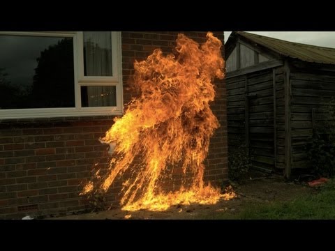 Molotov Cocktail in Slow Motion - The Slow Mo Guys