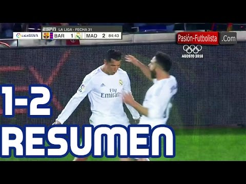 Barcelona vs Real Madrid 1-2 All Goals RESUMEN & GOLES [Clásico] La LIGA BBVA 02/04/2016