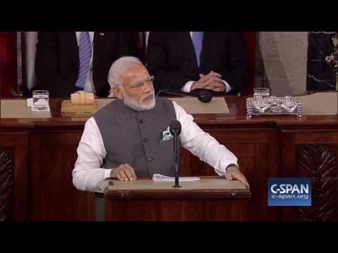 Indian Prime Minister Narendra Modi addresses Joint Meeting of Congress – FULL SPEECH (C-SPAN)