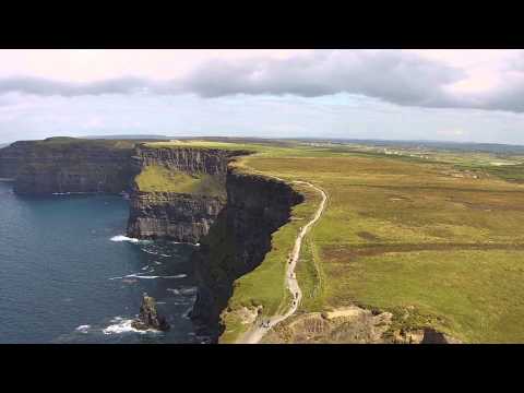 Cliffs of Moher (Ireland) by drone