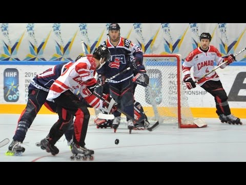 Canada vs. USA - 2015 IIHF Inline Hockey World Championship