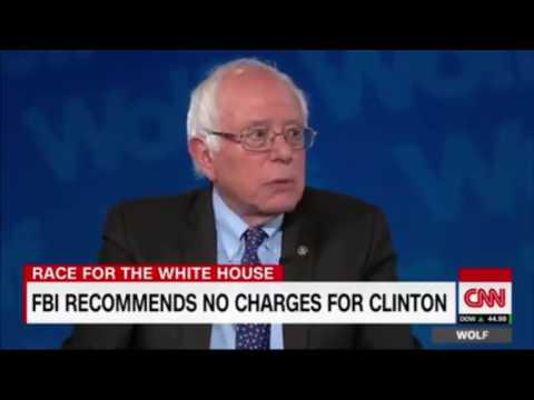 Watch Bernie Sanders' Vs. CNN on FBI, Hillary, and DNC