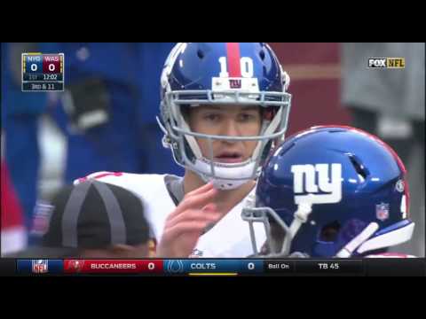 New York Giants vs. Washington Redskins  Full Game Week 12