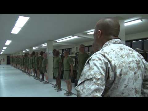 Marine Corps Boot Camp - Nighttime Routine