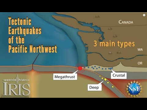 Tectonic Earthquakes of the Pacific Northwest