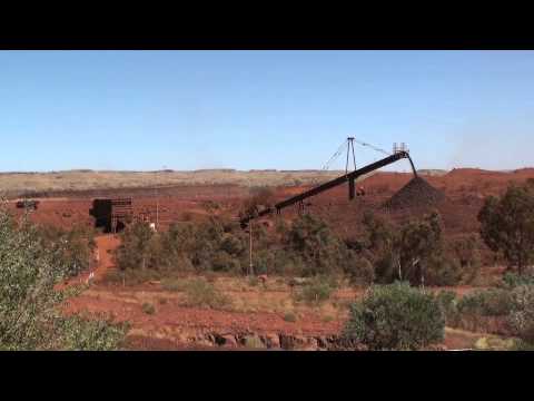 Iron ore mining