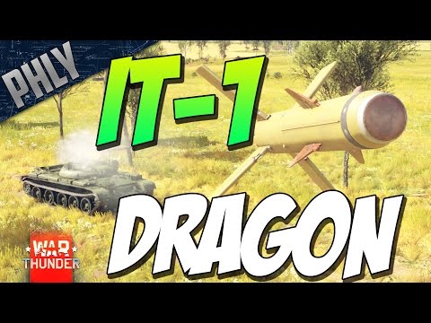 IT-1 DRAGON ATGM MISSLE TANK GAMEPLAY (War Thunder 1.59 Gameplay)