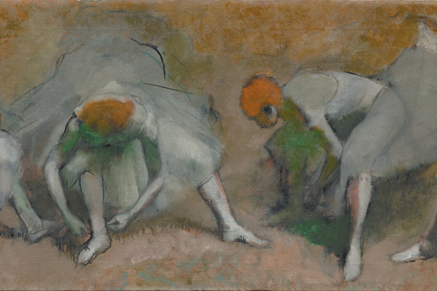 Edgar Degas: <i>Frieze of Dancers</i>, oil on canvas, circa 1895