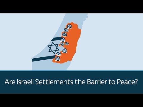 Are Israeli Settlements the Barrier to Peace?