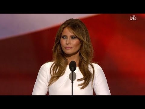 SHOCK: Melania Trump RNC Speech Plagiarized from Michelle Obama